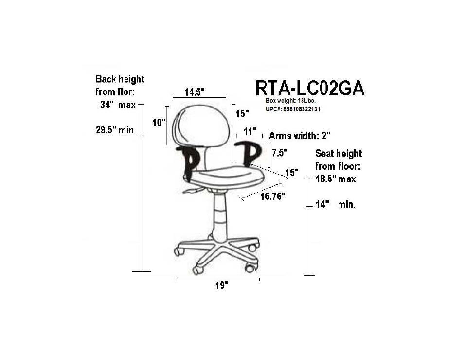 RTA Products RTA-LC02GA User Manual | Page 2 / 4