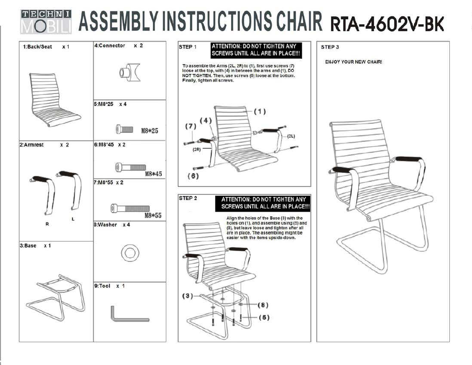 RTA Products RTA-4602V User Manual | 3 pages
