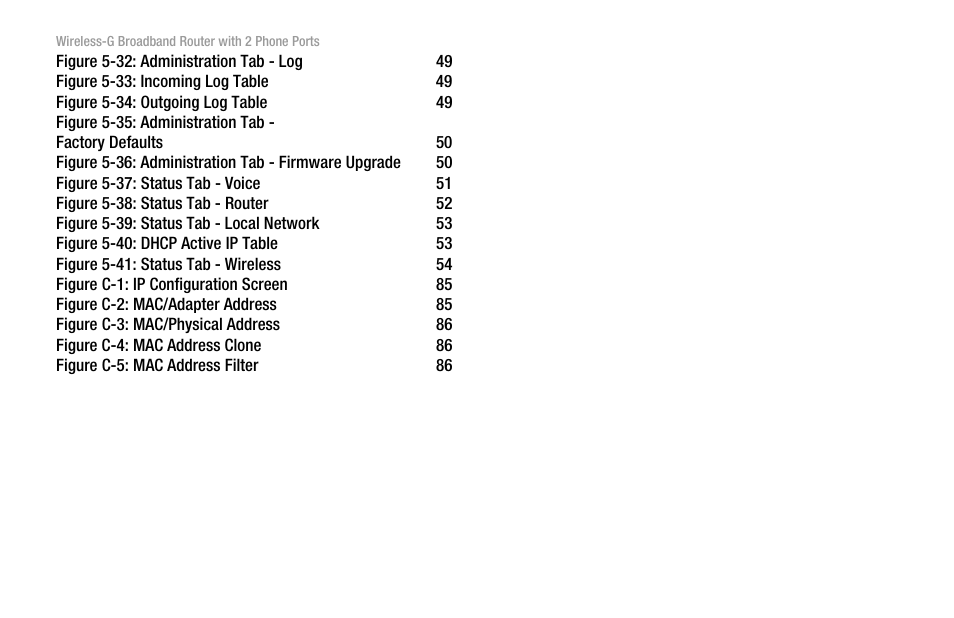 Cisco WIRELESS-G WRT54GP2 User Manual | Page 6 / 112