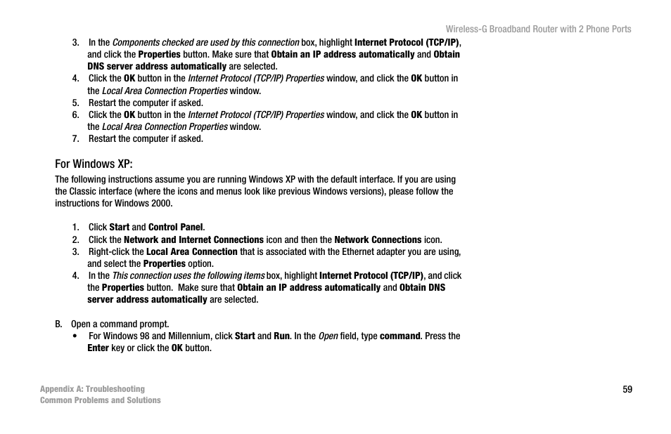 Cisco WIRELESS-G WRT54GP2 User Manual | Page 65 / 112