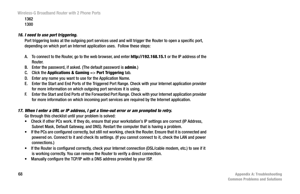 Cisco WIRELESS-G WRT54GP2 User Manual | Page 74 / 112