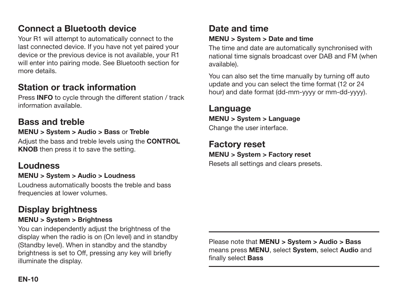 Ruark Audio R1 (mk3) User Manual | Page 10 / 160