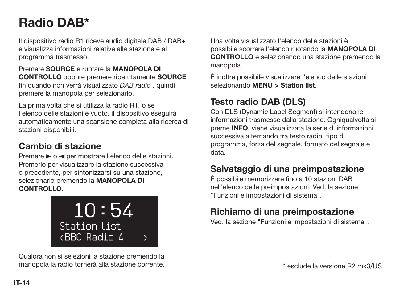 Radio dab | Ruark Audio R1 (mk3) User Manual | Page 114 / 160