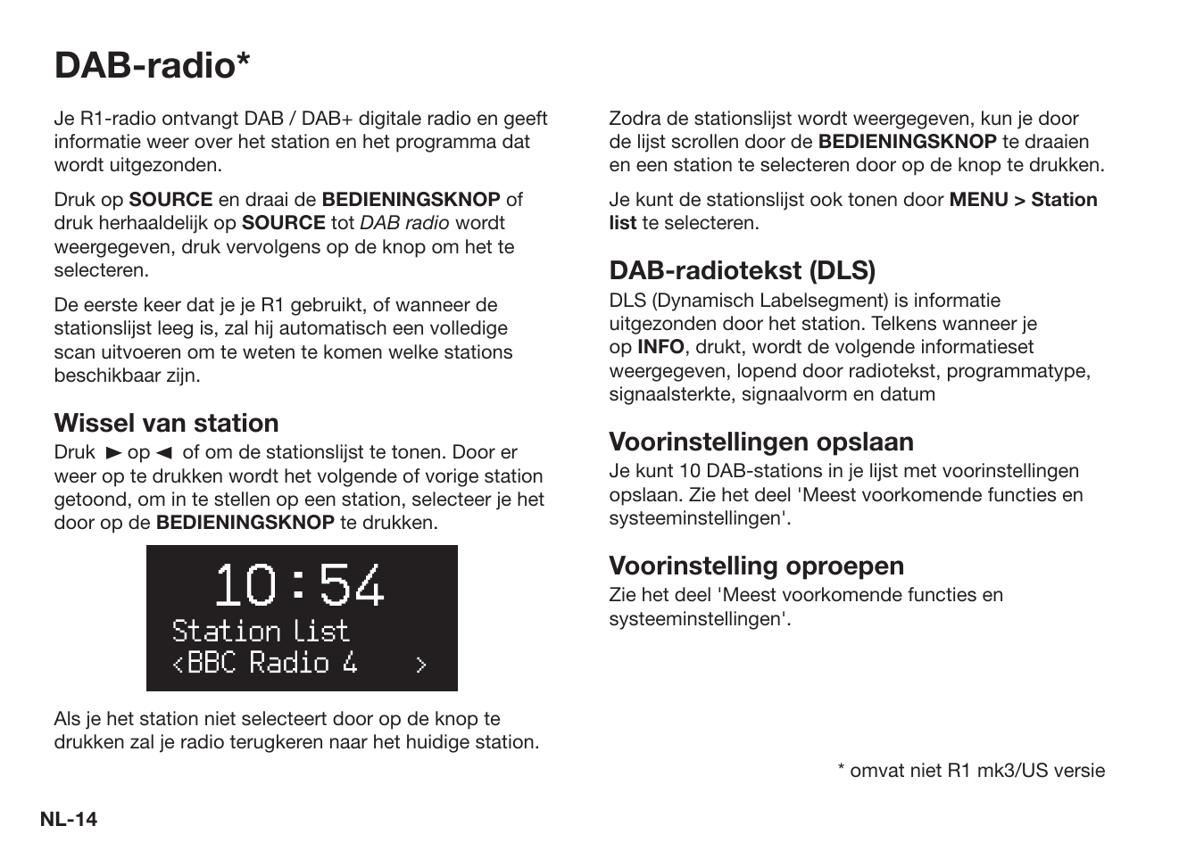 Dab-radio | Ruark Audio R1 (mk3) User Manual | Page 134 / 160