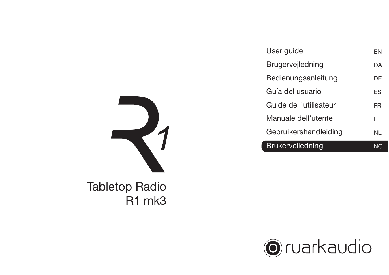 Tabletop radio r1 mk3 | Ruark Audio R1 (mk3) User Manual | Page 141 / 160