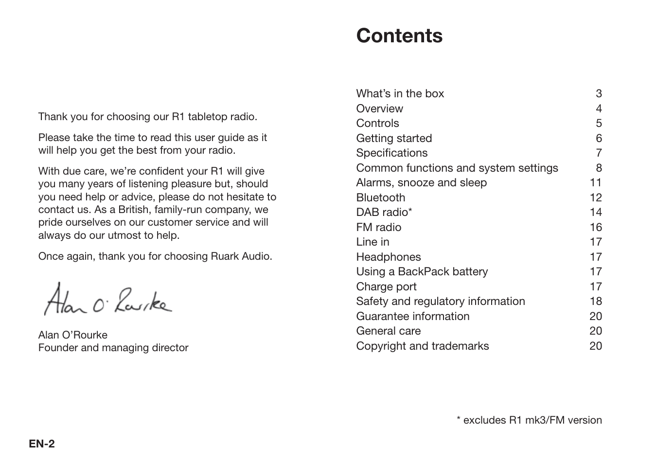 Ruark Audio R1 (mk3) User Manual | Page 2 / 160