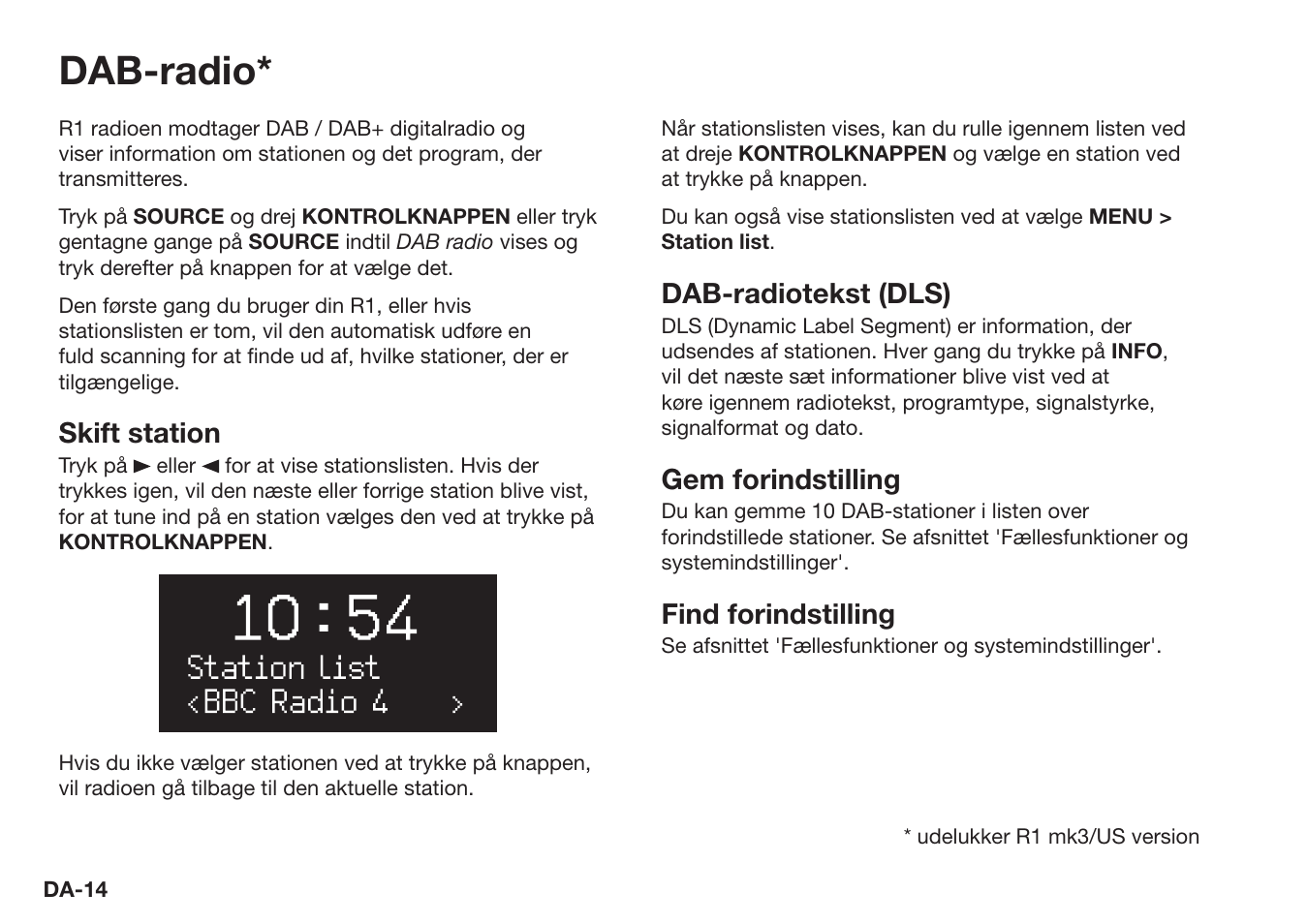 Dab-radio | Ruark Audio R1 (mk3) User Manual | Page 34 / 160