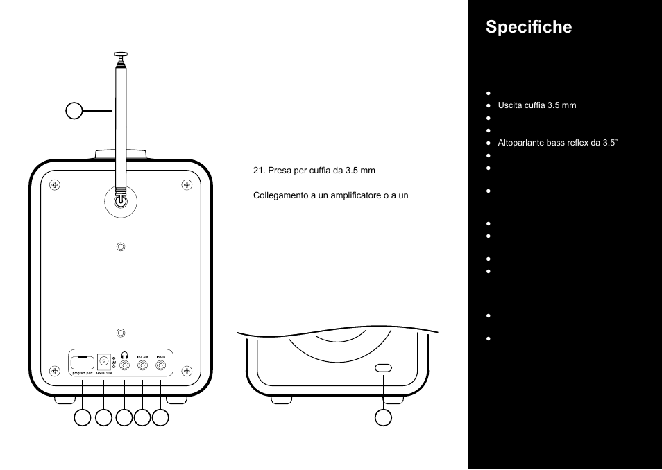 Specifiche techniche | Ruark Audio R1 (mk2) User Manual | Page 41 / 84