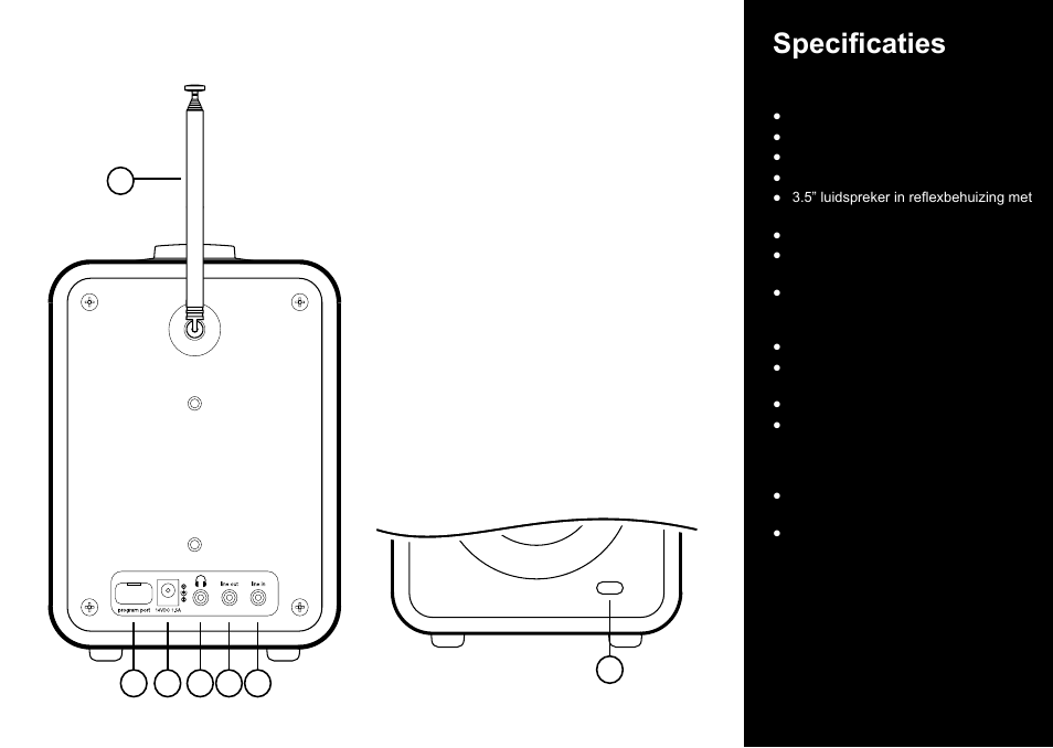 Specificaties | Ruark Audio R1 (mk2) User Manual | Page 77 / 84