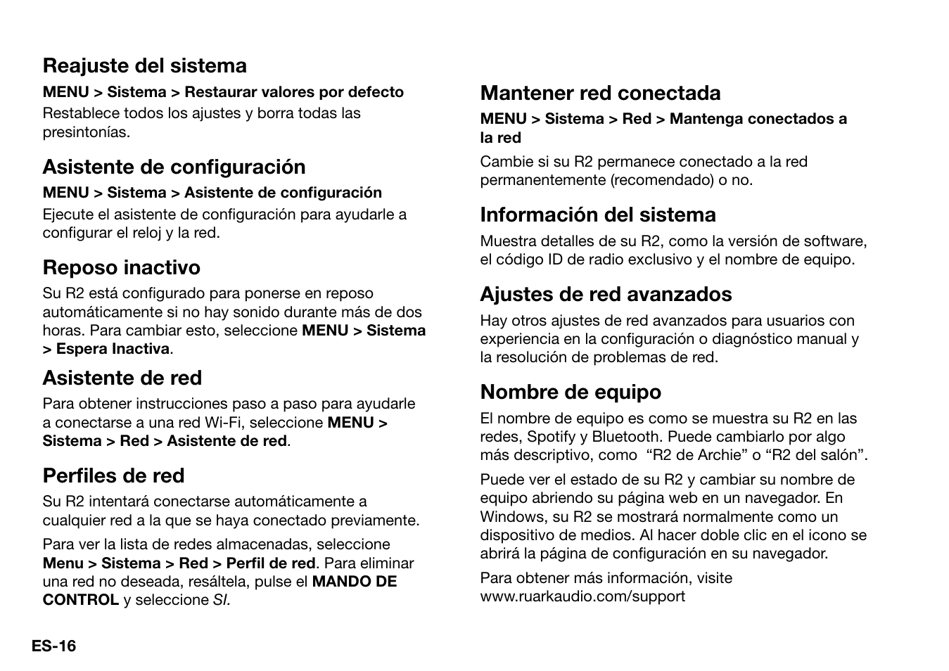 Ruark Audio R2 (mk3) User Manual | Page 112 / 256