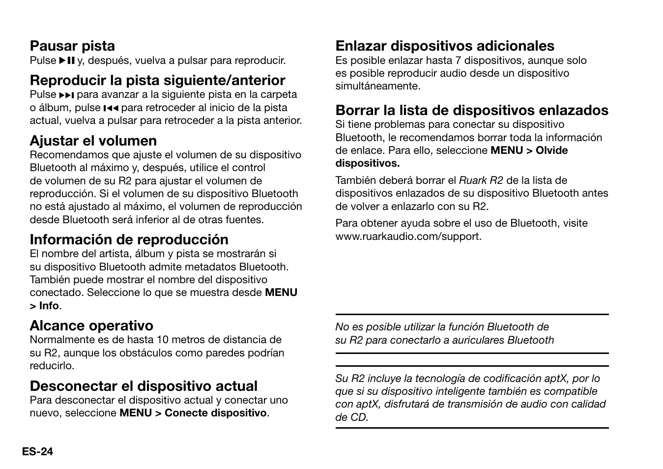 Ruark Audio R2 (mk3) User Manual | Page 120 / 256