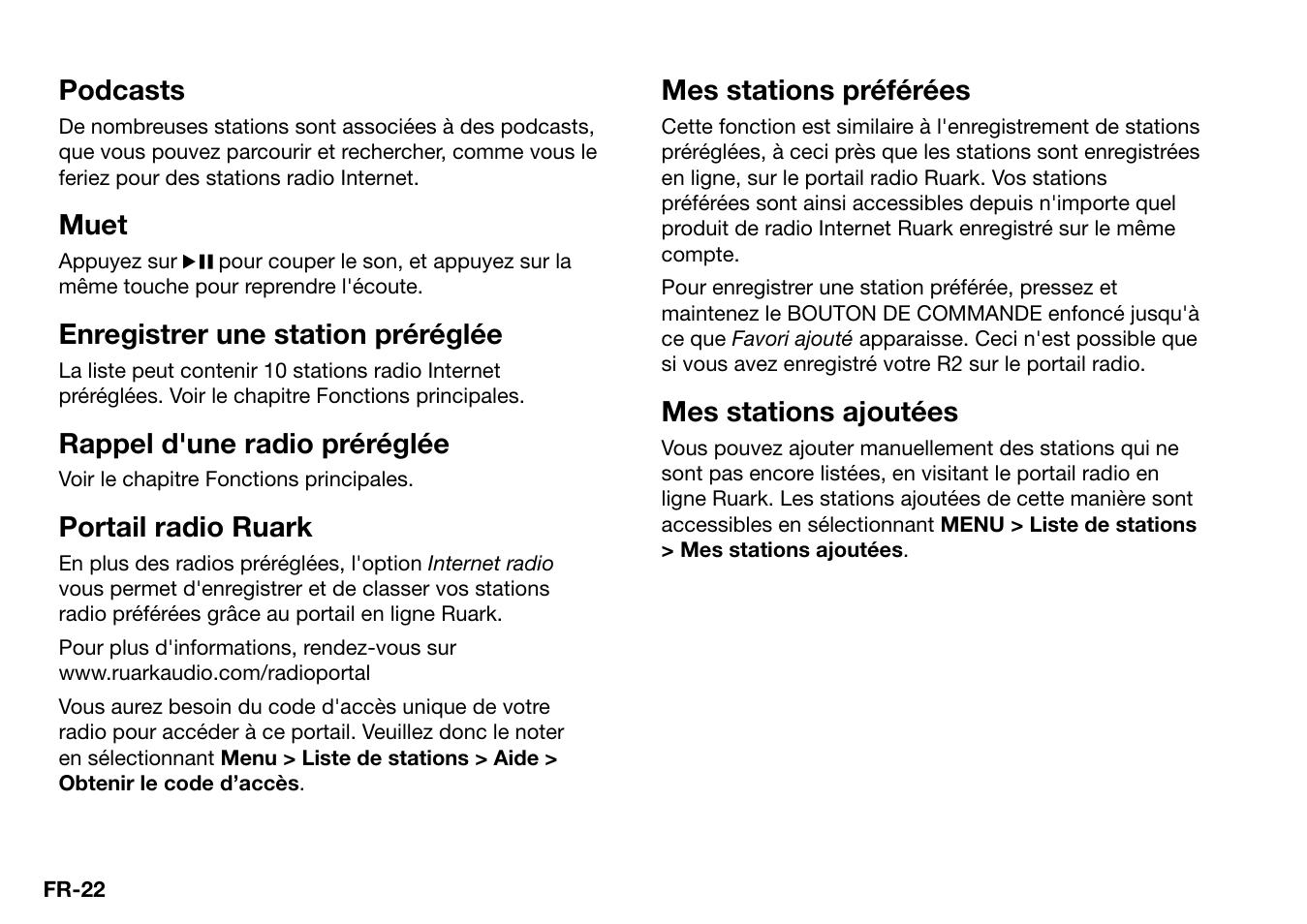 Ruark Audio R2 (mk3) User Manual | Page 150 / 256