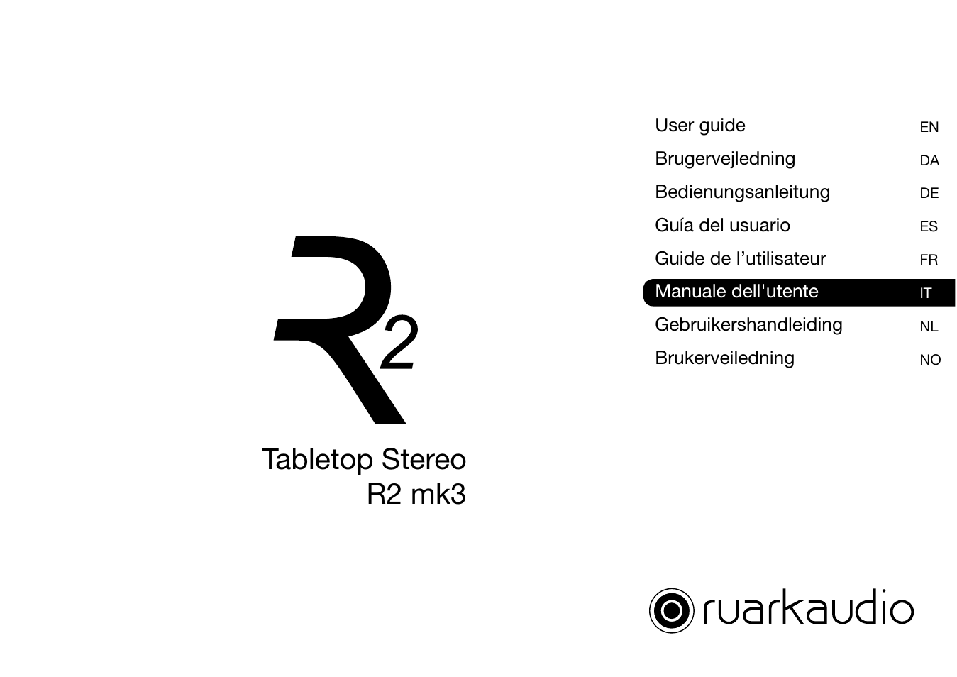 Tabletop stereo r2 mk3 | Ruark Audio R2 (mk3) User Manual | Page 161 / 256