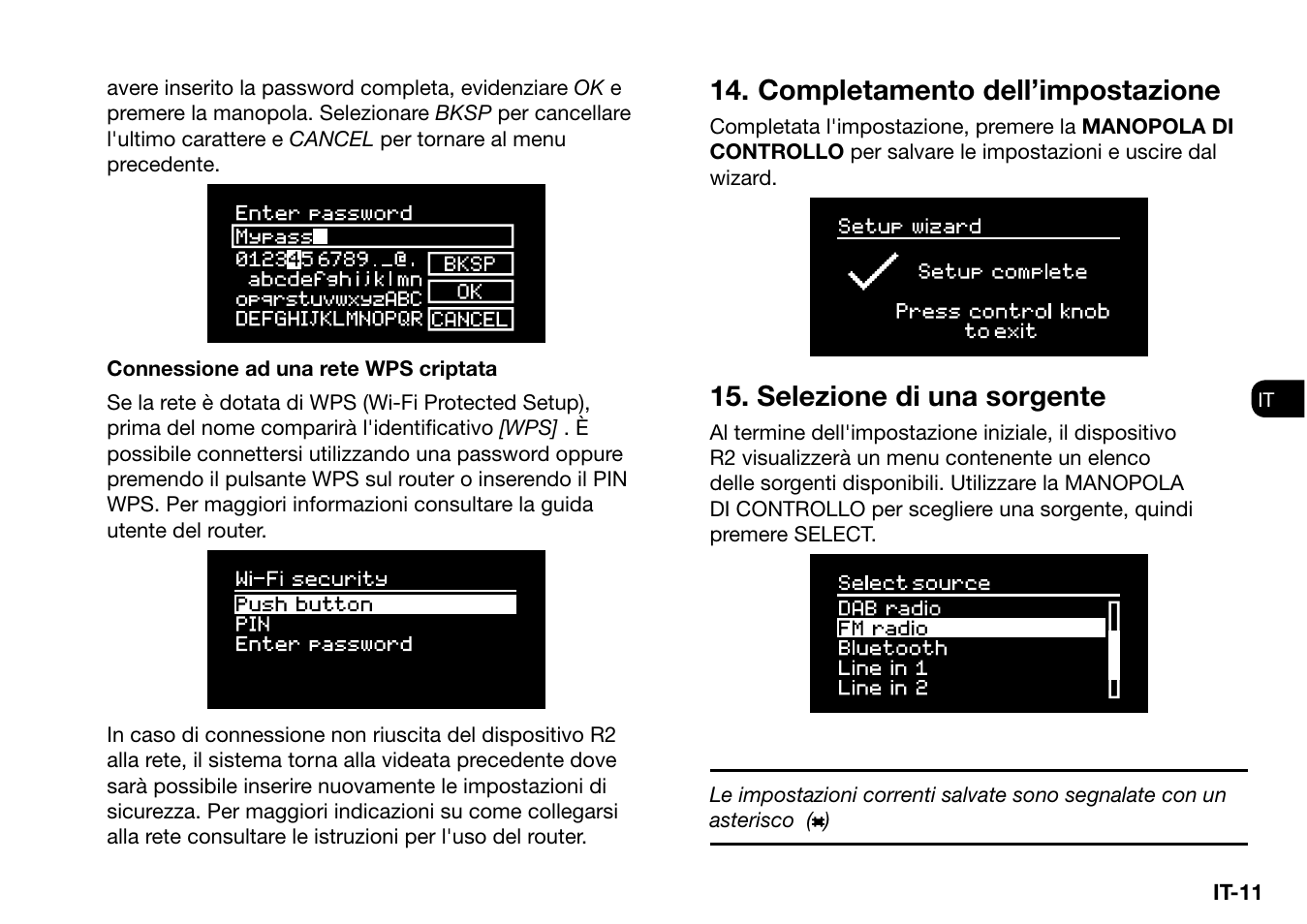 Completamento dell’impostazione, Selezione di una sorgente | Ruark Audio R2 (mk3) User Manual | Page 171 / 256