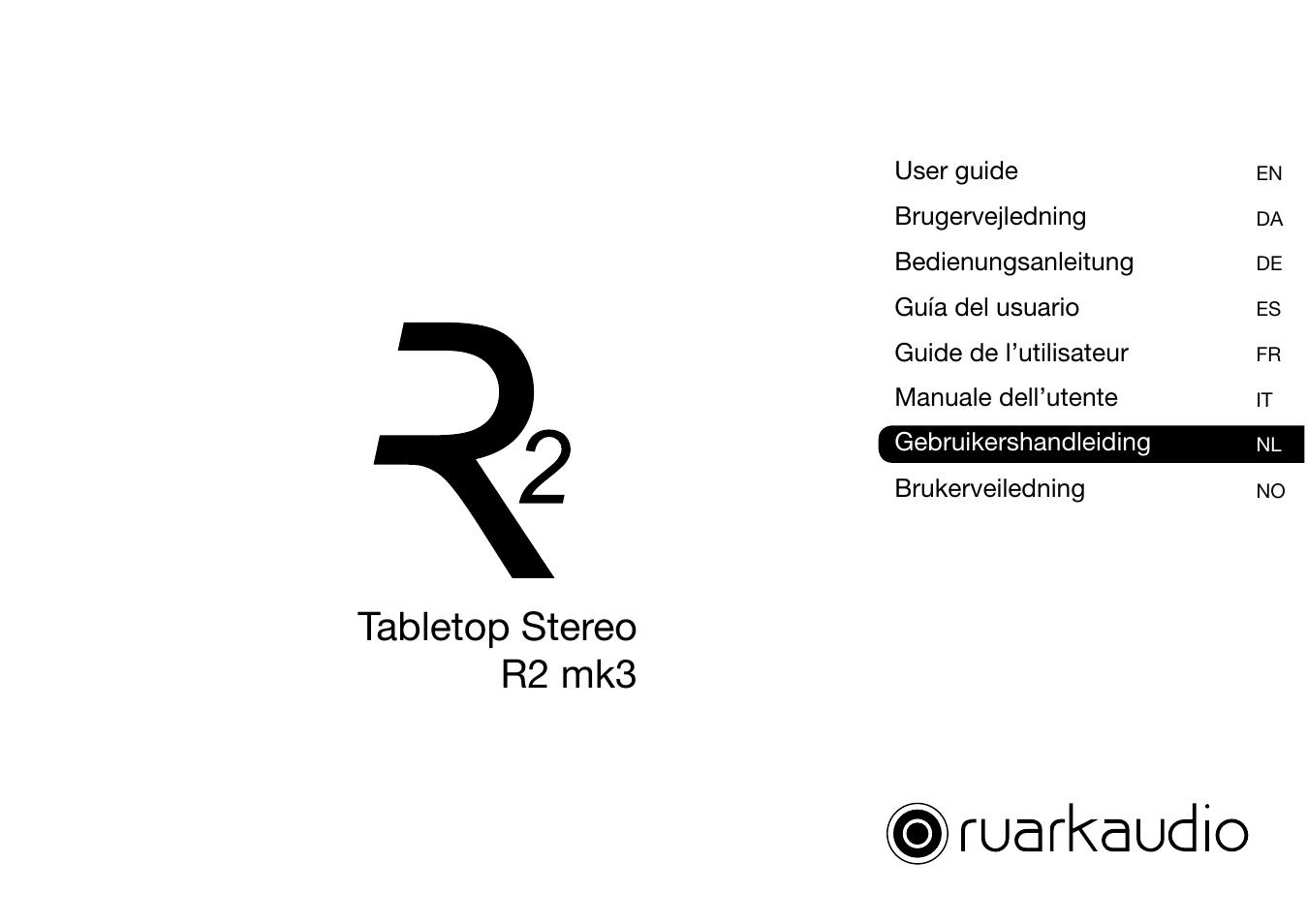 Tabletop stereo r2 mk3 | Ruark Audio R2 (mk3) User Manual | Page 193 / 256