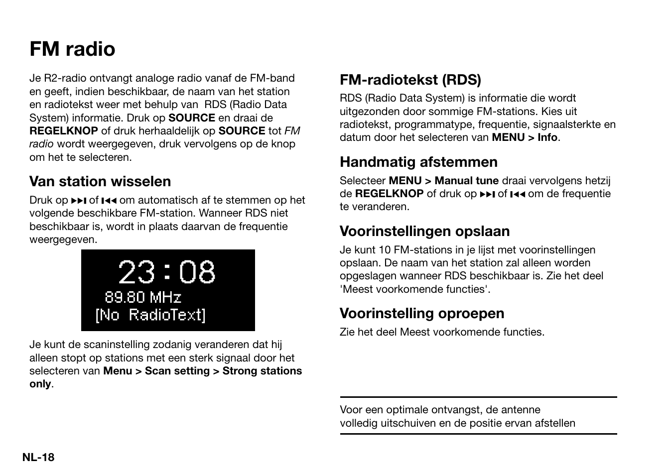 Fm radio | Ruark Audio R2 (mk3) User Manual | Page 210 / 256