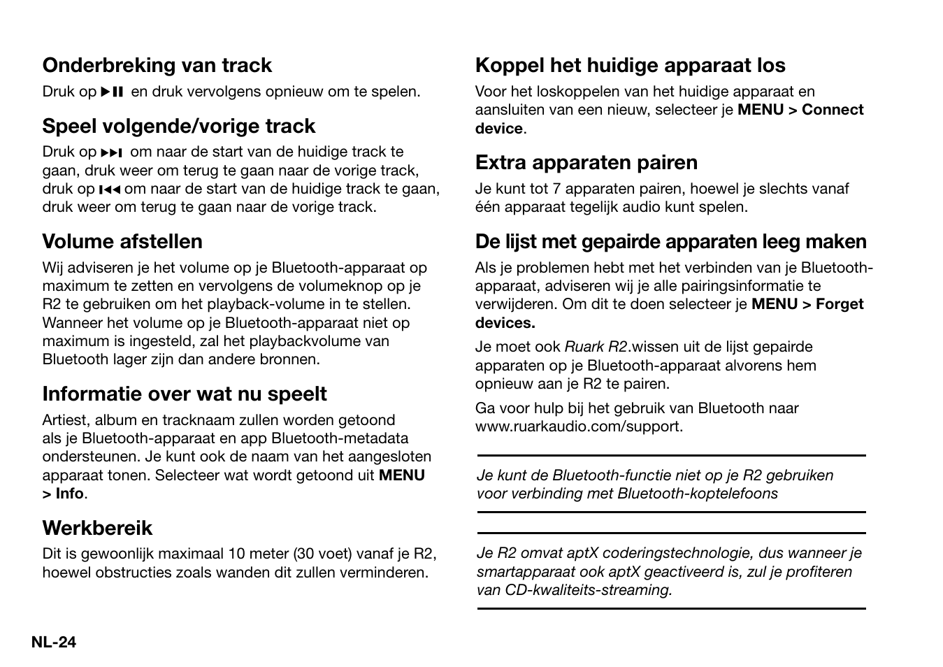 Ruark Audio R2 (mk3) User Manual | Page 216 / 256