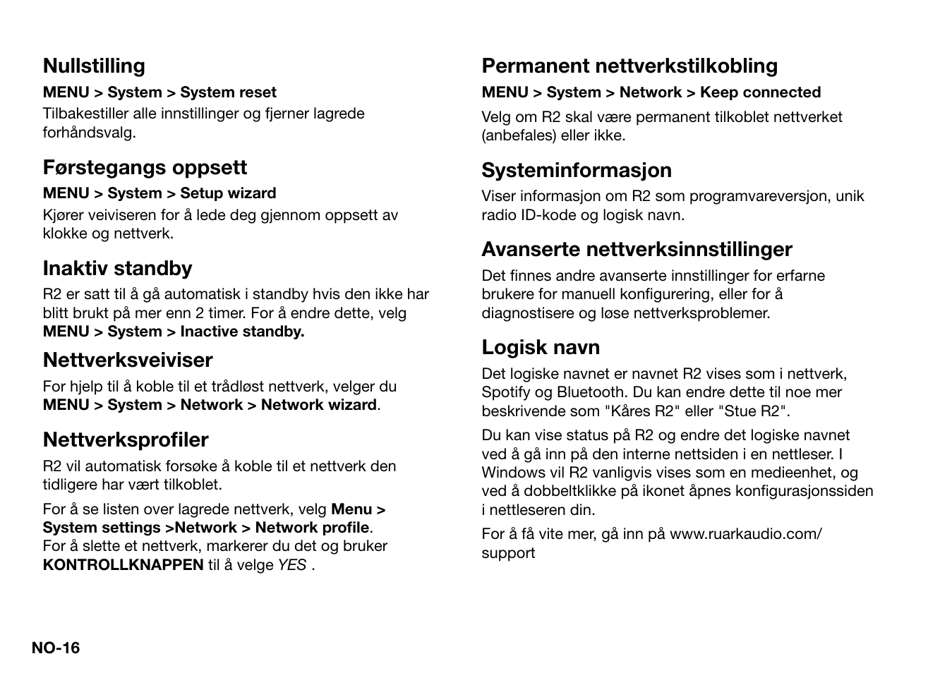 Ruark Audio R2 (mk3) User Manual | Page 240 / 256