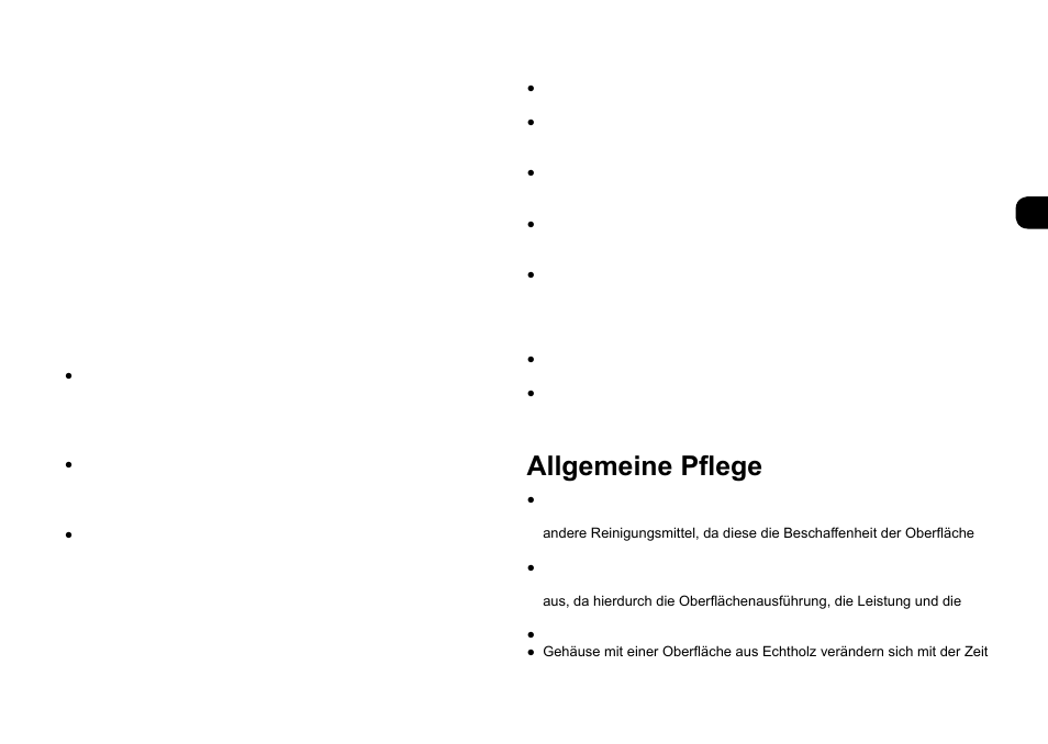 Andere funktionen, Achtung, Allgemeine pflege | Ruark Audio R2i (mk2) User Manual | Page 23 / 56