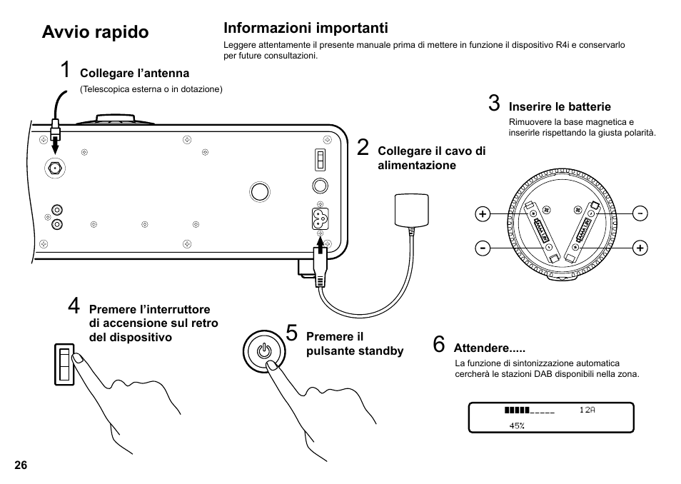 Avvio rapido | Ruark Audio R4i User Manual | Page 26 / 56