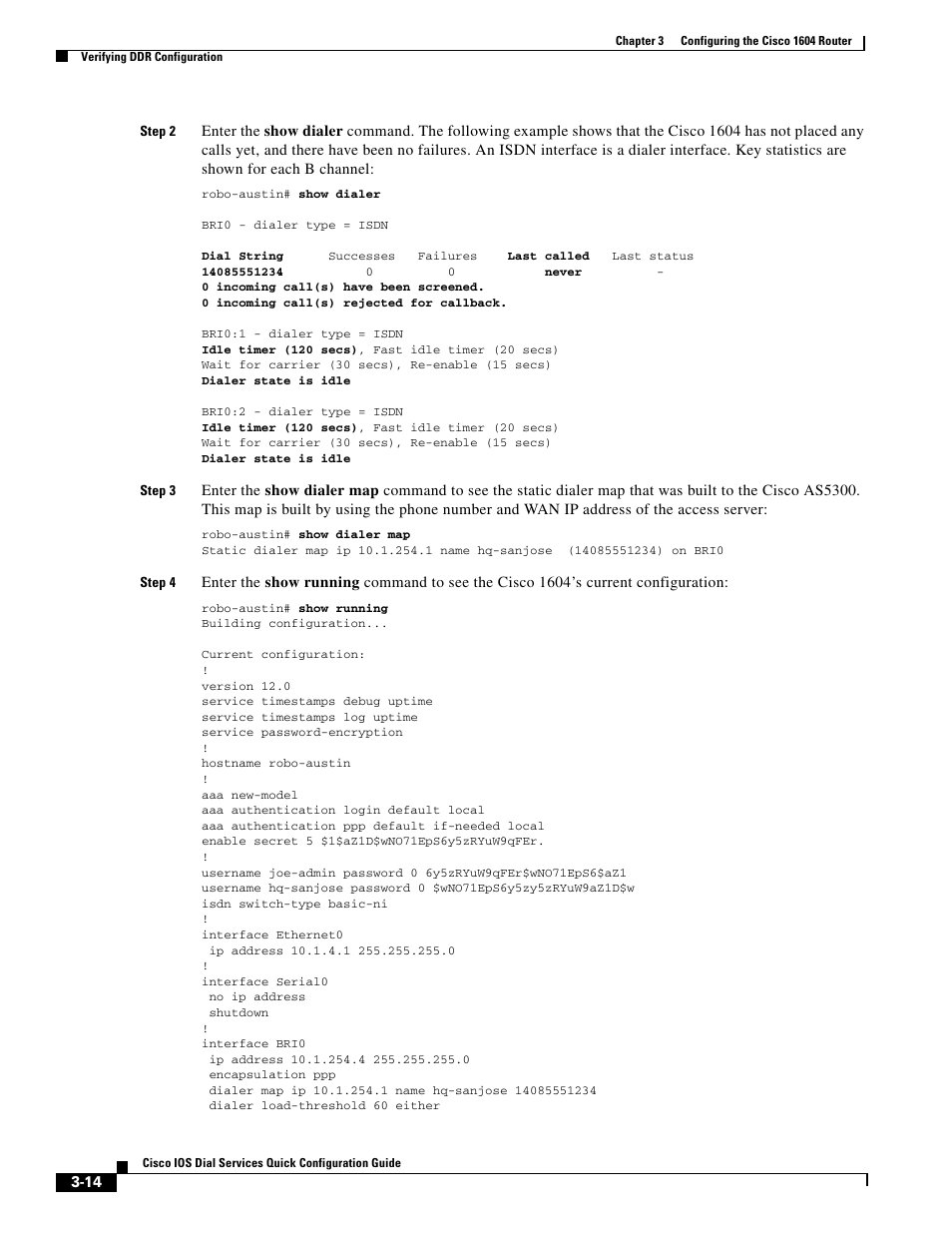 Cisco 1604 User Manual | Page 14 / 22