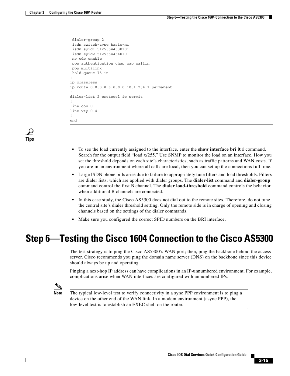 Cisco 1604 User Manual | Page 15 / 22