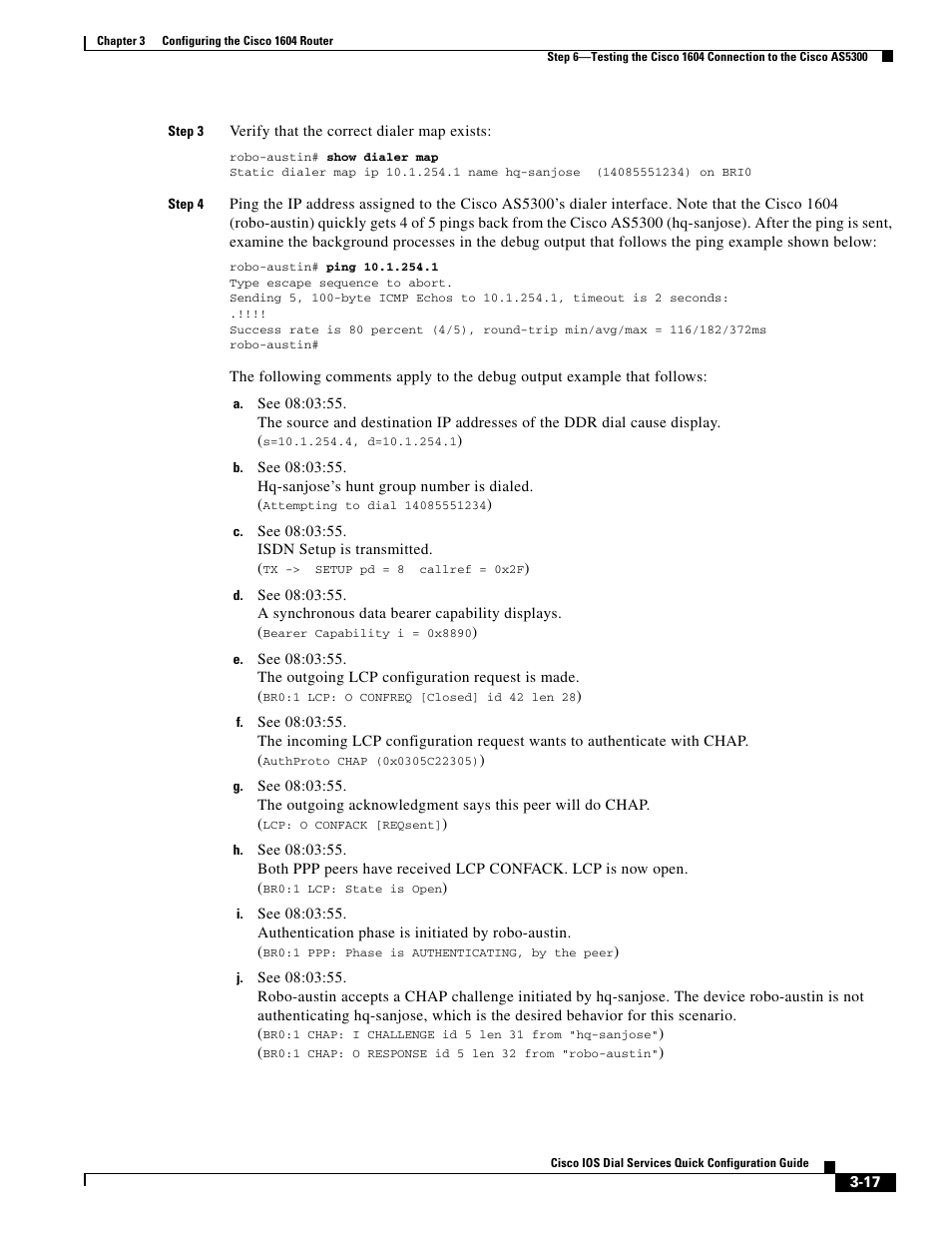 Cisco 1604 User Manual | Page 17 / 22