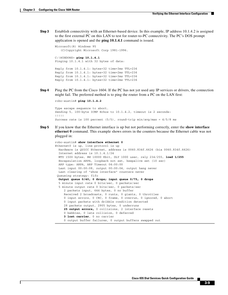 Cisco 1604 User Manual | Page 9 / 22