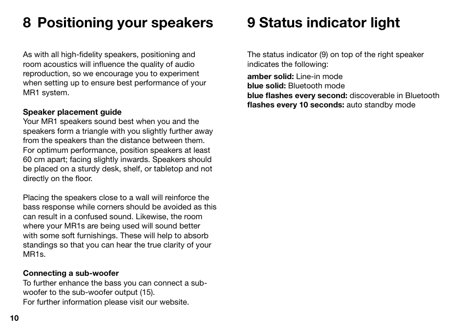 Ruark Audio MR1 User Manual | Page 10 / 96