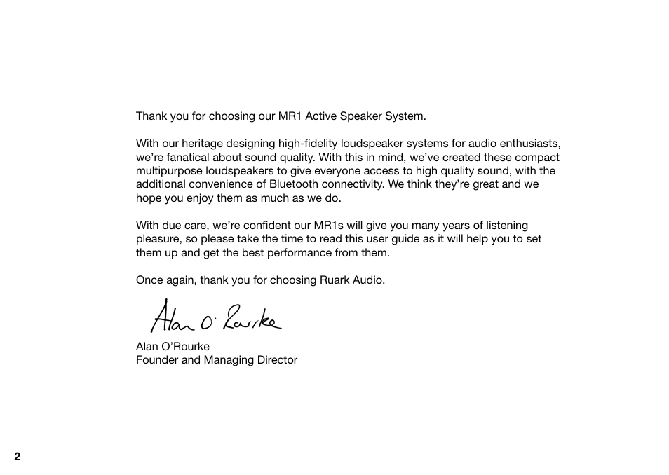 Ruark Audio MR1 User Manual | Page 2 / 96