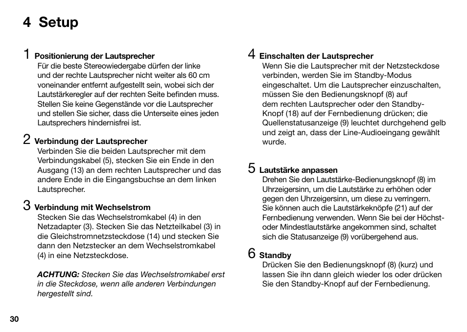 4 setup 1 | Ruark Audio MR1 User Manual | Page 30 / 96