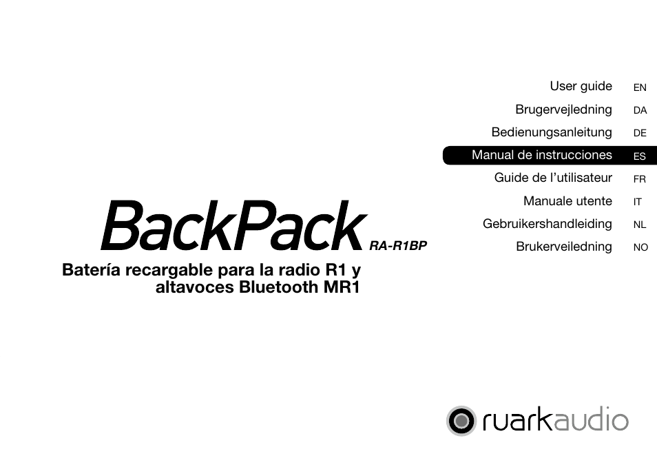 Ruark Audio BackPack User Manual | Page 13 / 32
