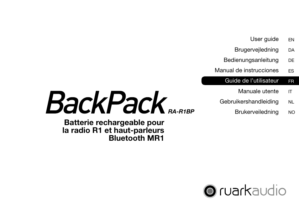 Ruark Audio BackPack User Manual | Page 17 / 32