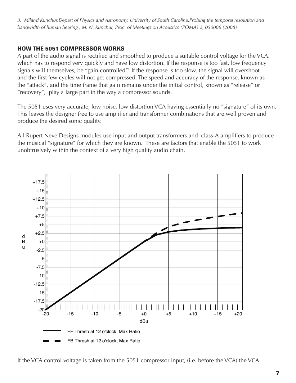 Rupert Neve Shelford 5051 Inductor EQ / Compressor User Manual | Page 7 / 17