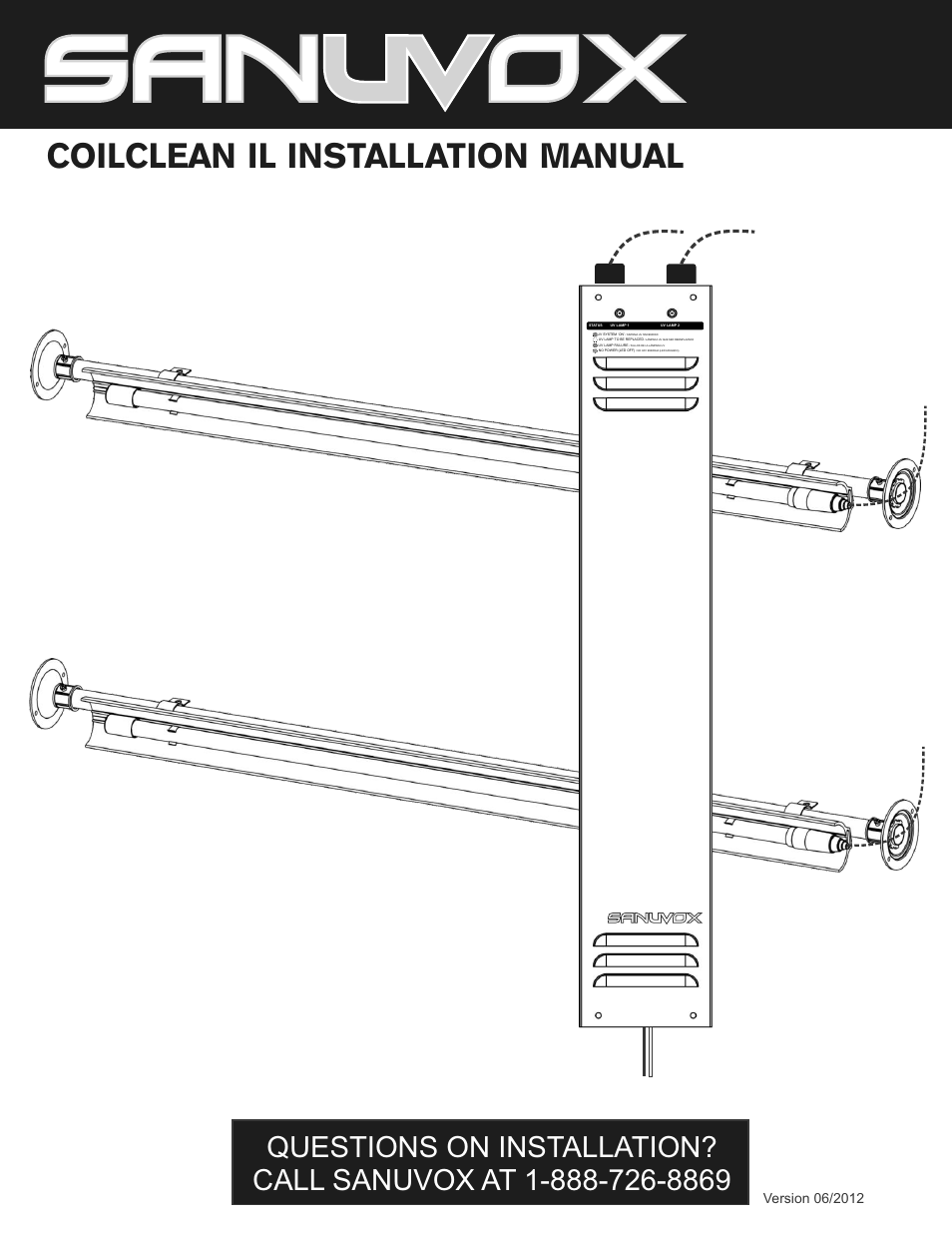 Sanuvox COILCLEAN IL User Manual | 6 pages