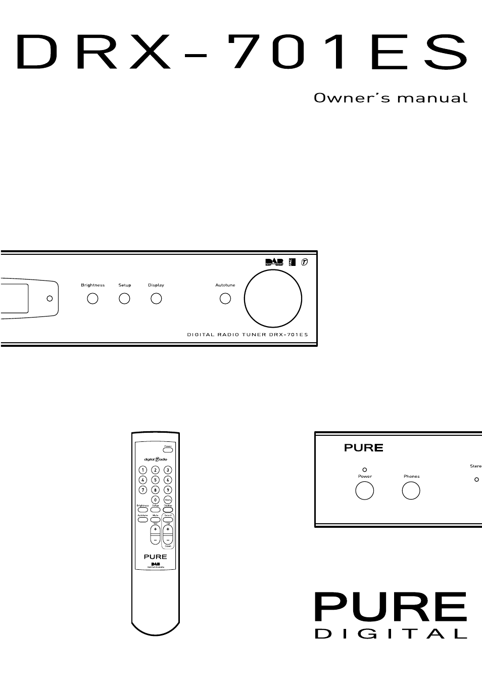 Pure DRX-701ES User Manual | 16 pages