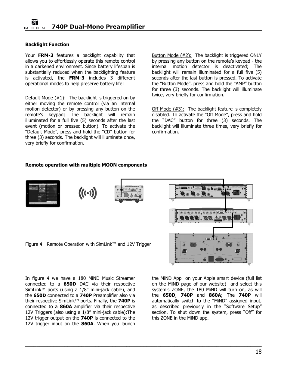 Simaudio 740P Preamplifier User Manual | Page 18 / 24