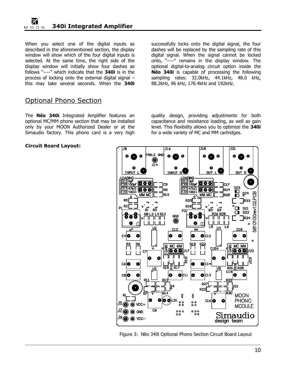Simaudio Neo 340i Integrated Amplifier User Manual | Page 10 / 20