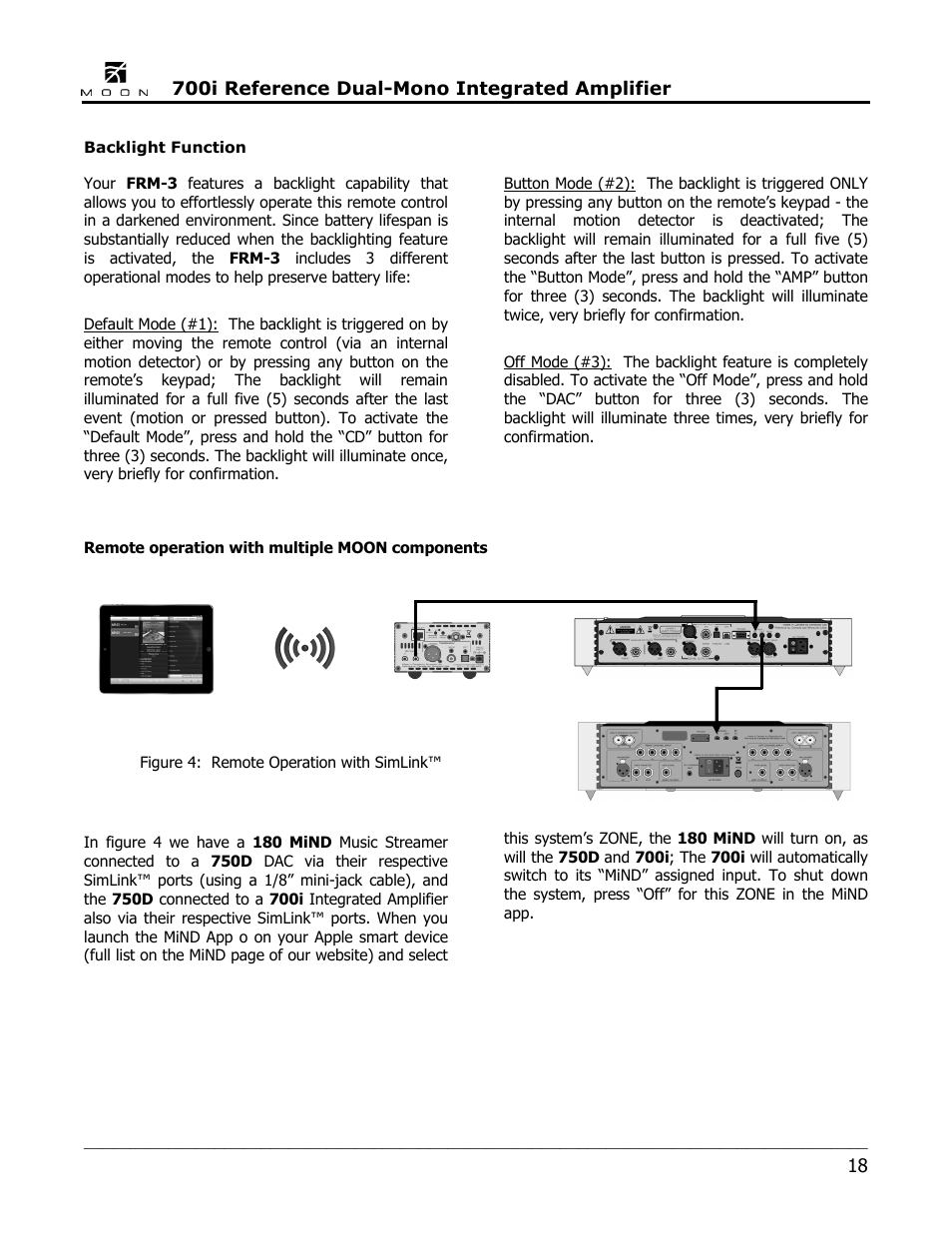 Simaudio 700i Integrated Amplifier User Manual | Page 18 / 24