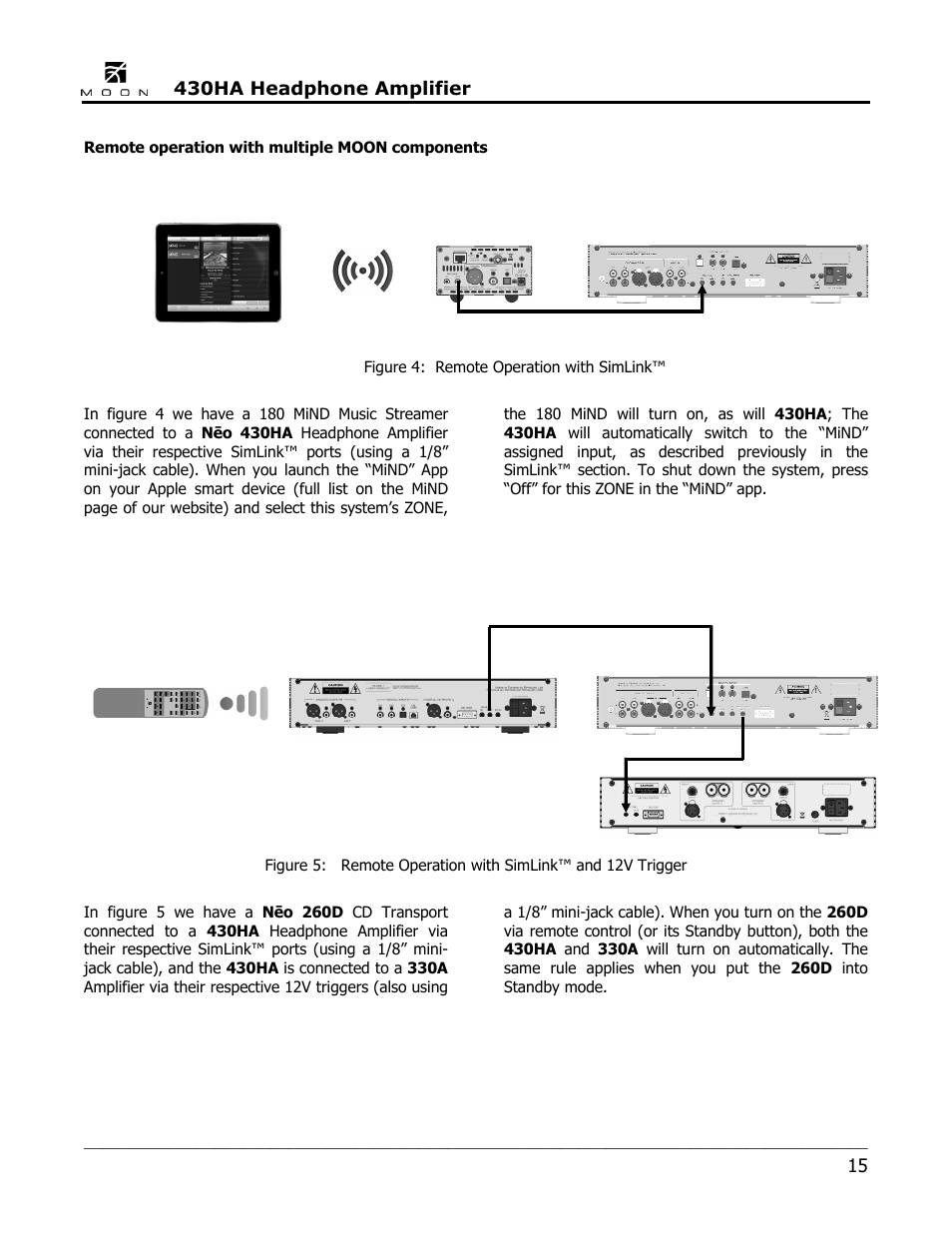 430ha headphone amplifier | Simaudio Neo 430HA Headphone Amplifier User Manual | Page 15 / 20