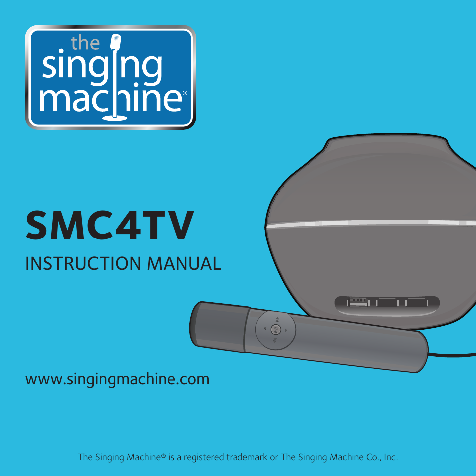 Singing Machine 4TV User Manual | 26 pages