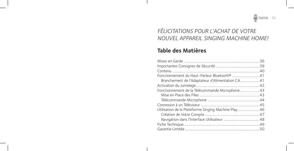 Singing Machine SM Home User Manual | Page 19 / 28