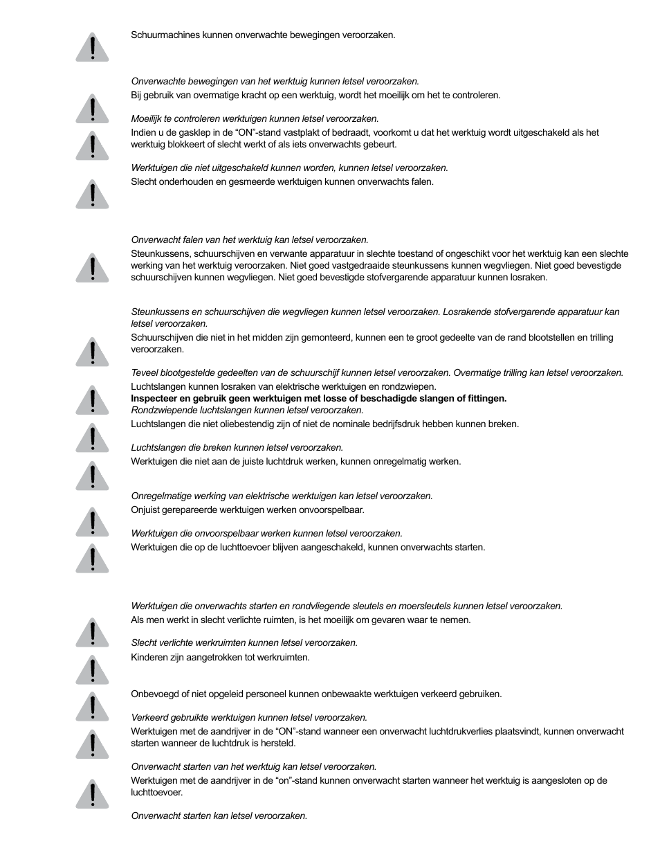 Sioux Tools RO2510-44FNC User Manual | Page 22 / 35