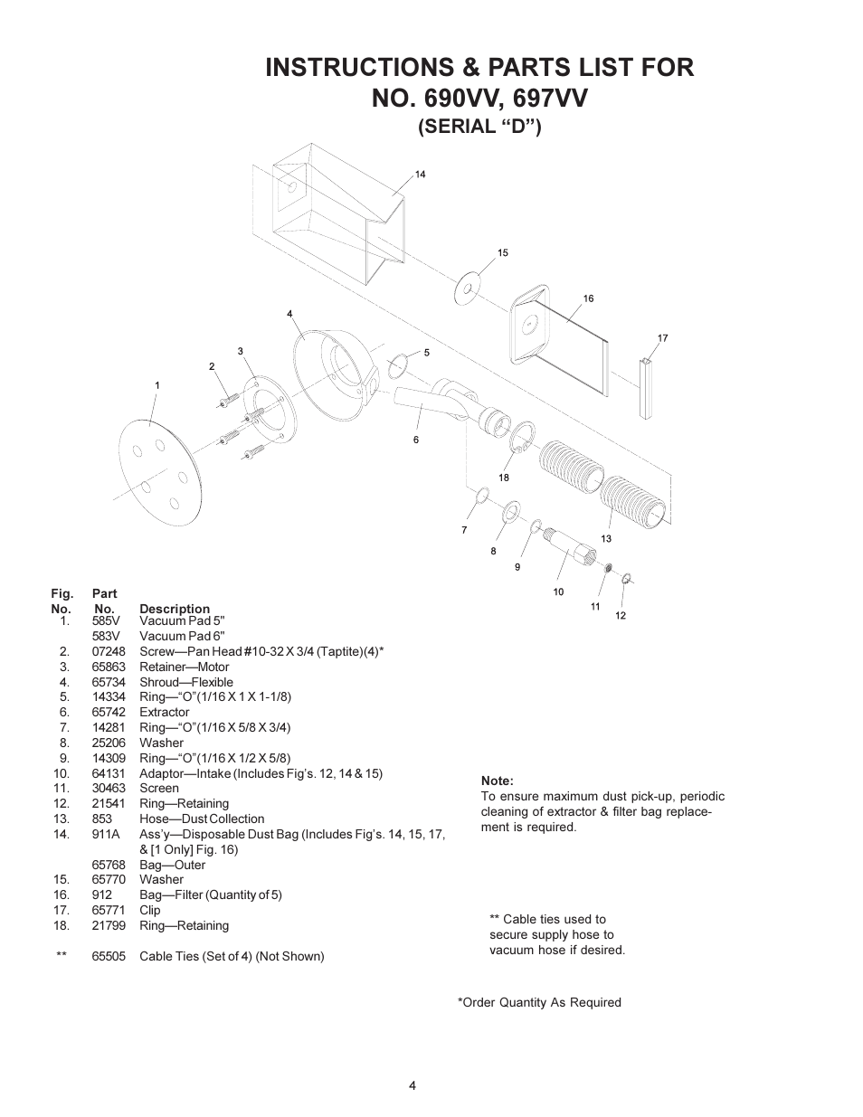 Serial d) | Sioux Tools 697 User Manual | Page 4 / 7