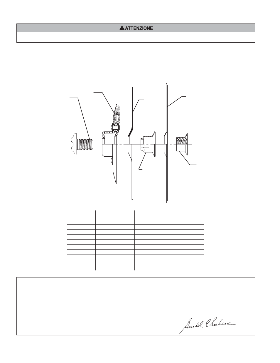 Attenzione | Sioux Tools 1297 User Manual | Page 8 / 17