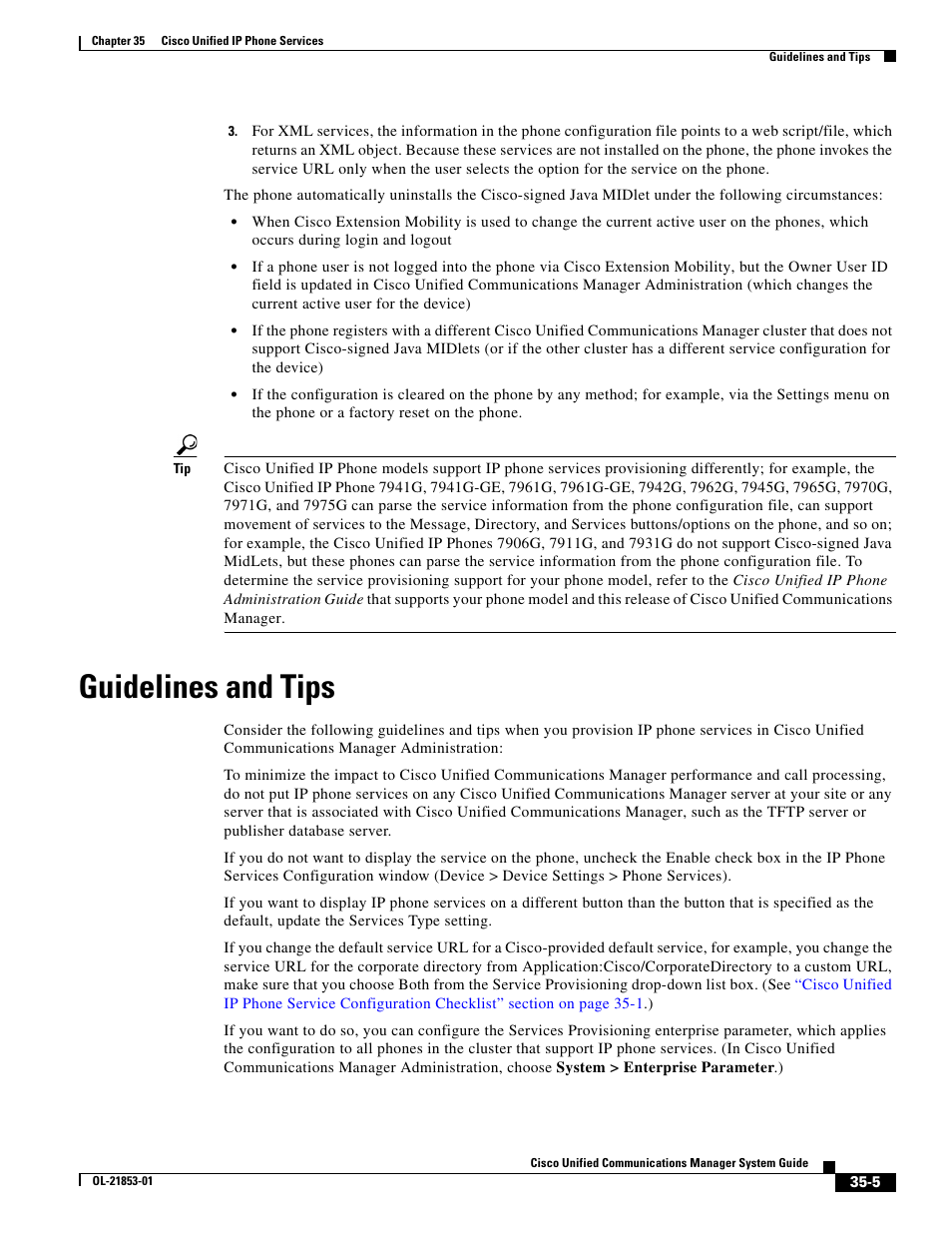 Guidelines and tips | Cisco OL-21853-01 User Manual | Page 5 / 6