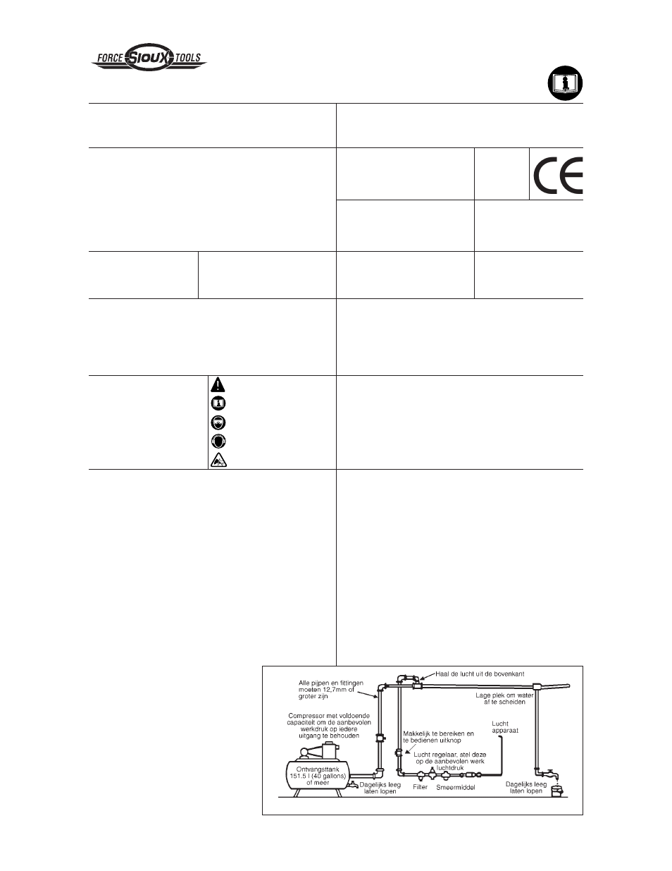 5338a, 5338ap, 3/8"pneumatische slagsleutels | Sioux Tools 5338AP User Manual | Page 13 / 20