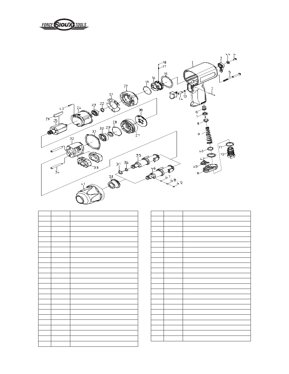 Sioux Tools 5338AP User Manual | Page 19 / 20