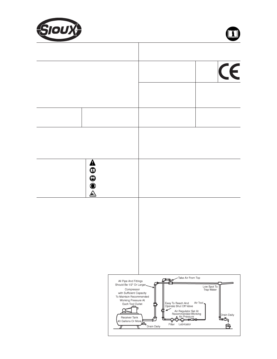 Sioux Tools 5000AP User Manual | 20 pages