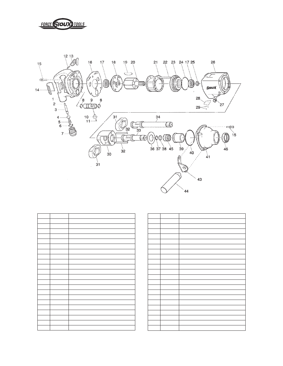 Sioux Tools 5095L User Manual | Page 19 / 20